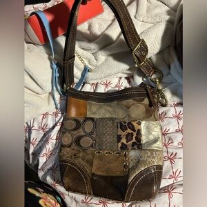 Coach patchwork purse